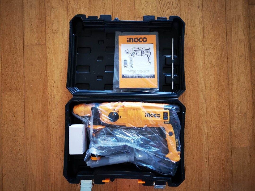 Ingco Rotay Hammer RGH9028 800W, Furniture & Home Living, Home ...