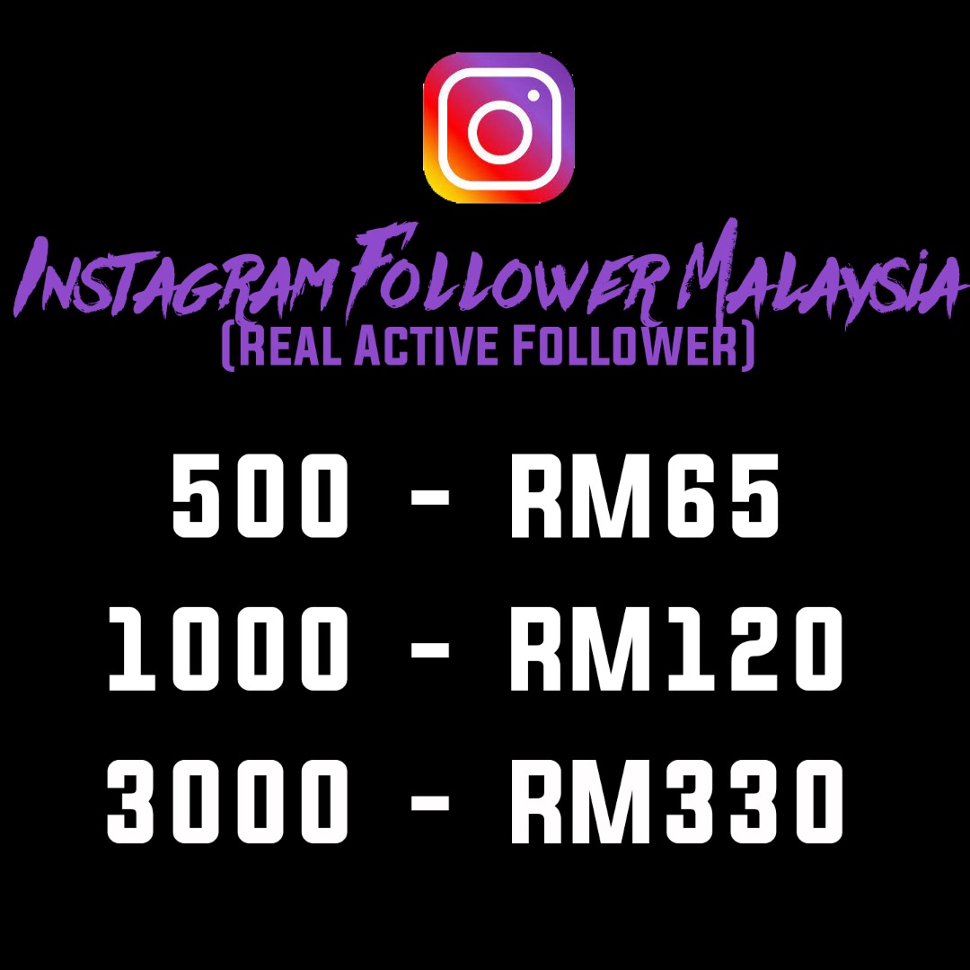 Instagram Follower Malaysia, Services, Others on Carousell