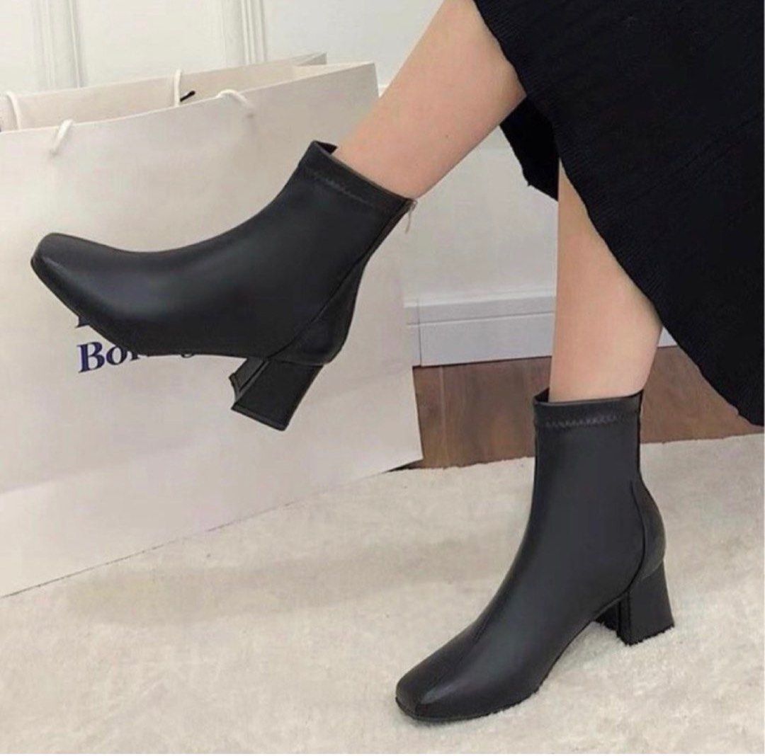 Low heel platform boots new arrivals