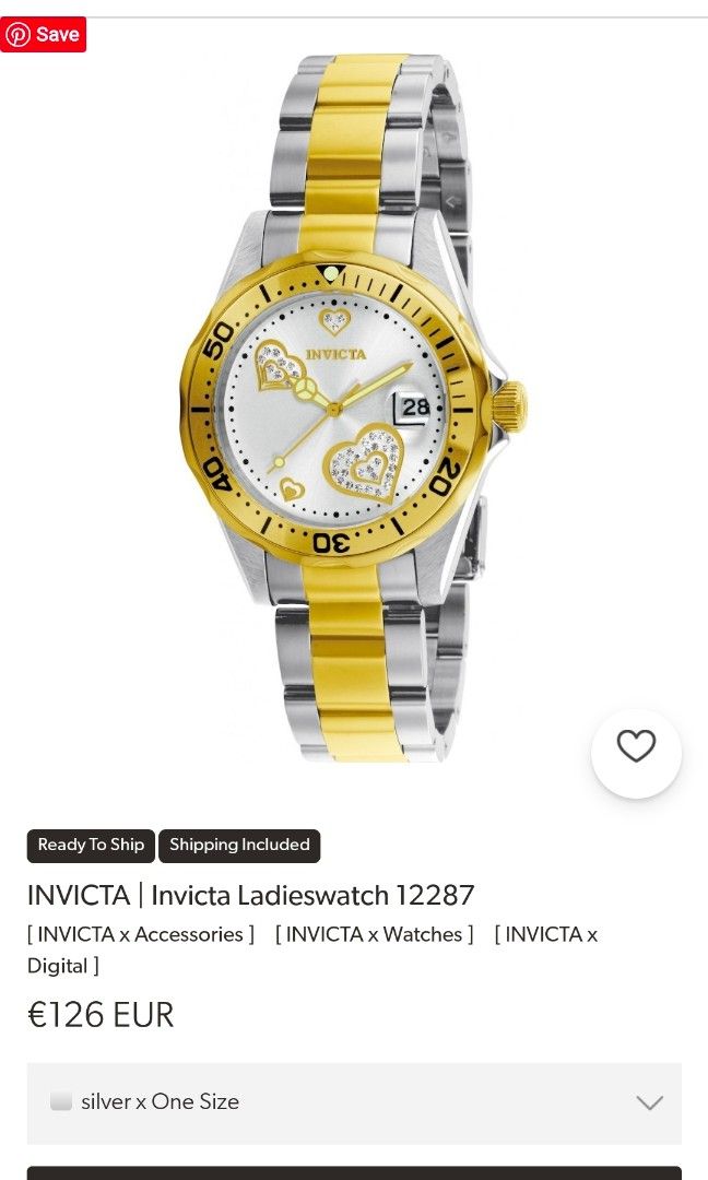 Invicta 12287 top