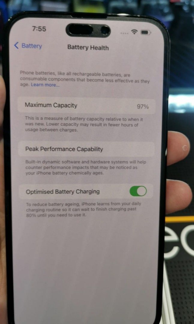 IPhone 14 pro max (Used) 256Gb batt 97%, Mobile Phones & Gadgets 