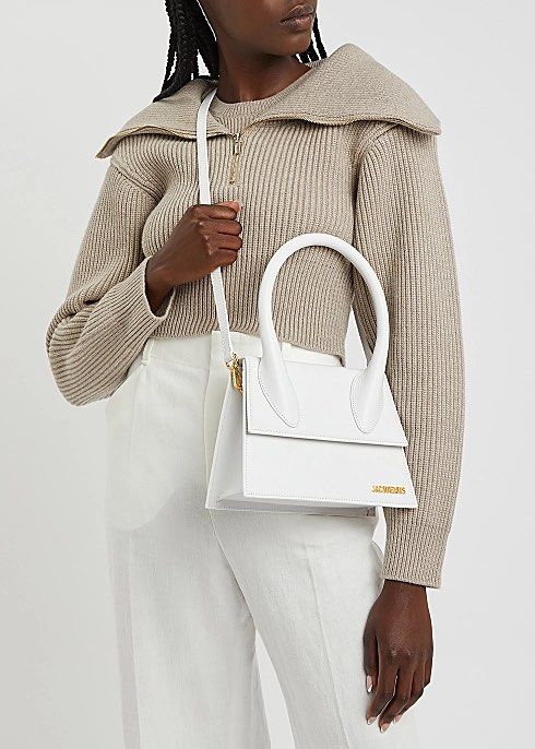 Jacquemus bag le grand chiquito white clearance