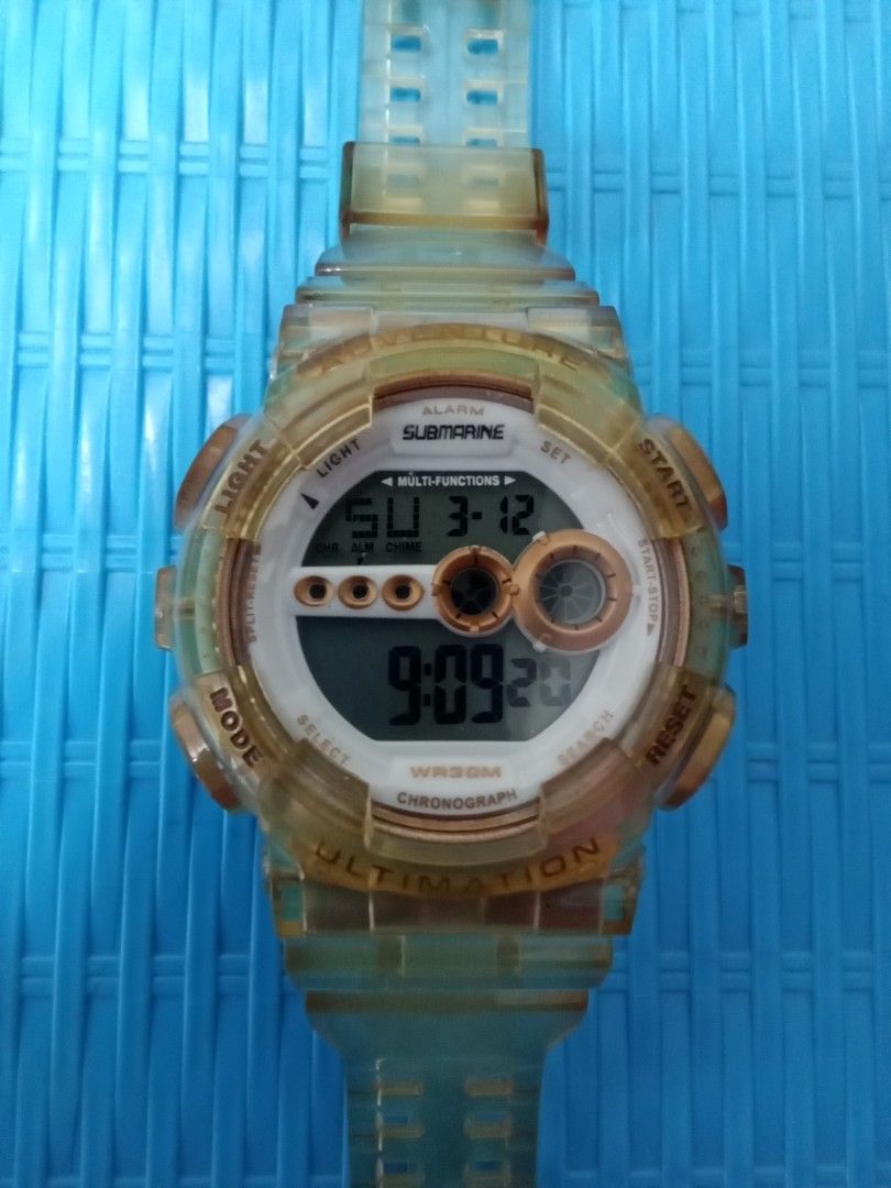 Jam Tangan Digital SUBMARINE Men s Fashion Watches Accessories