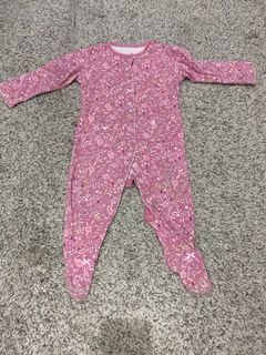 Jumper sleepsuit pink floral