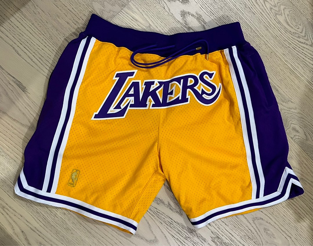 Just Don Mitchell \u0026 Ness Lakers ShortsXL - バスケットボール