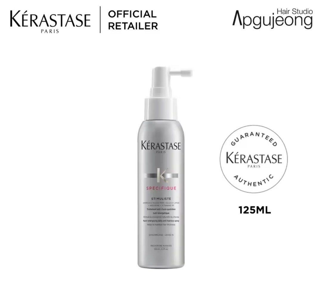 Kerastase Anti Hair Loss Spray, Beauty & Personal Care, Hair on Carousell
