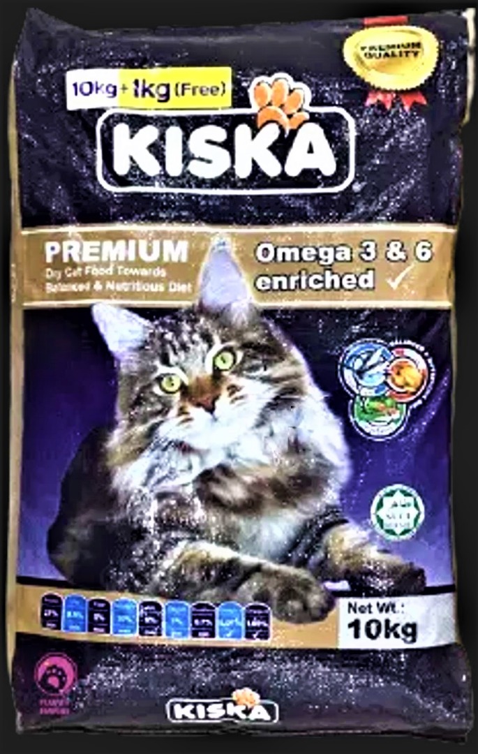 Dry cat food with omega 3 discount