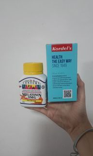 Kordel's Health Easy Way since 1949 Sleep Aid 21st century Melatonin 3MG (60 tablets)