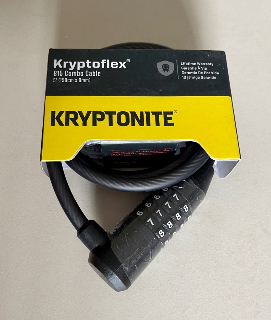 Kryptonite Bike lock, Sports Equipment, Bicycles & Parts, Parts