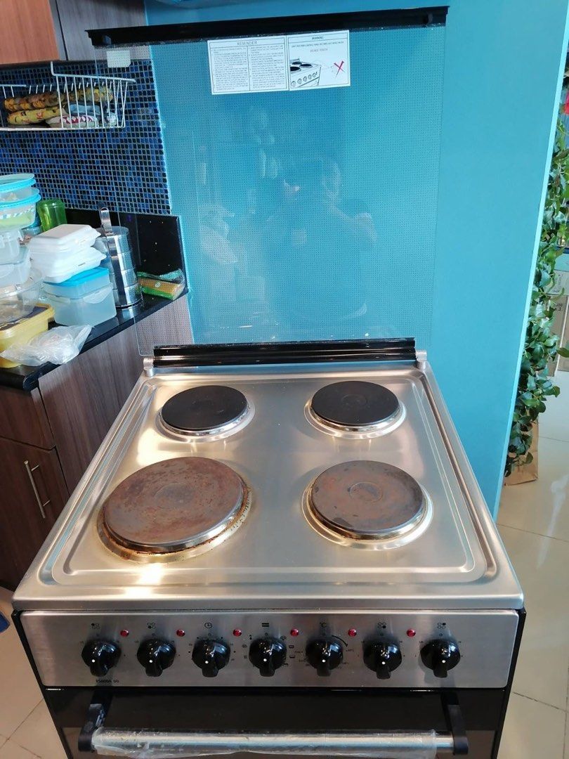 La Germania 4 Electric Hot plate Stove Top with Oven, Furniture & Home
