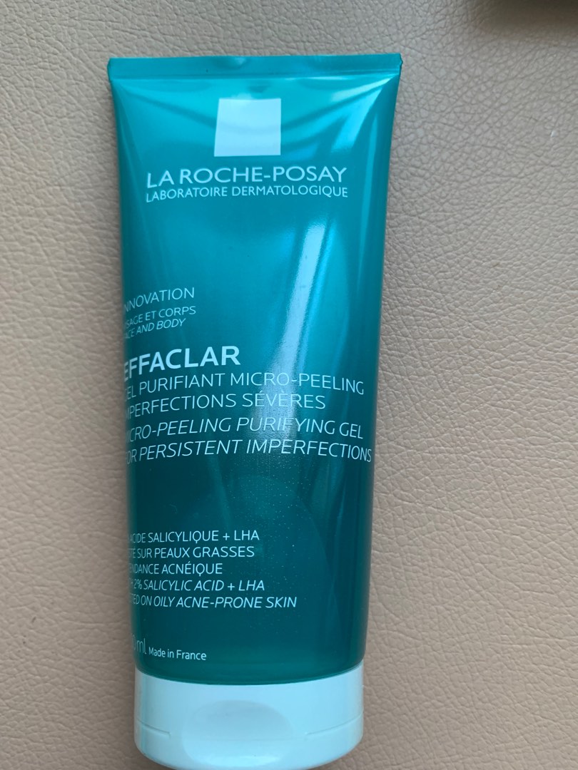 La RochePosay Effaclar micropeeling gel, Beauty & Personal Care, Face