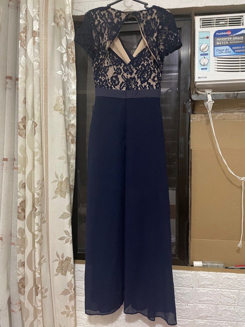 Lace Long Dress Romper Style (Category: Dresses) located in Cavite. Submitted by jvmrtnz (Listing ID 1220275669, Image 2). Description: Used once Bought this for ₱999 With shorts inside like a romper style .