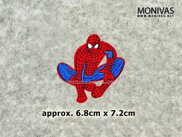 Spider-Man patch spider men's spider superhero iron on logo badge baby
