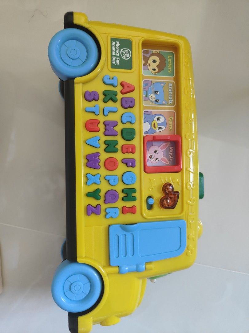 Leap Frog Phonics Fun Animal Bus vtech, Babies & Kids, Infant Playtime
