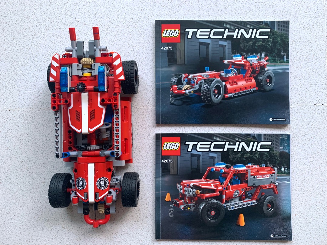 Lego technic fire truck 42075 hotsell