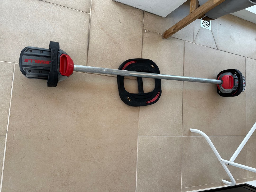 Lesmills smart bar and bench Sports Equipment Exercise Fitness