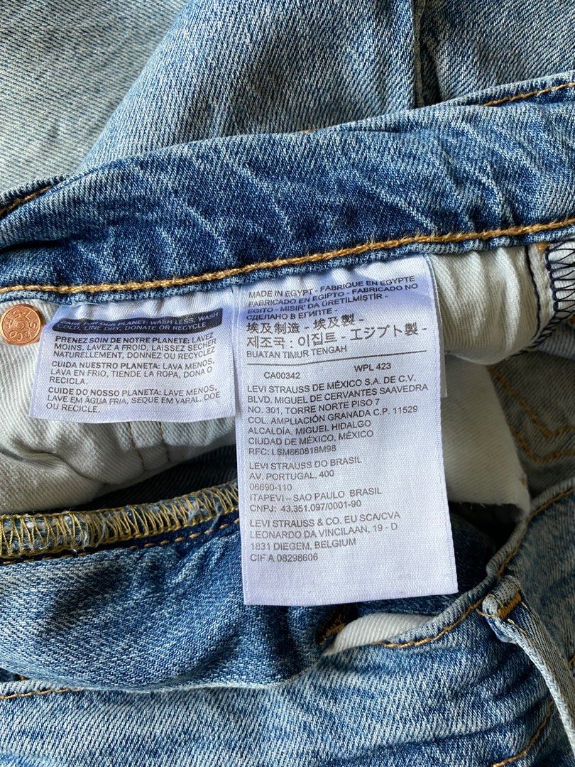 Levis 502 Big E Jeans Men s Fashion Bottoms Jeans on Carousell
