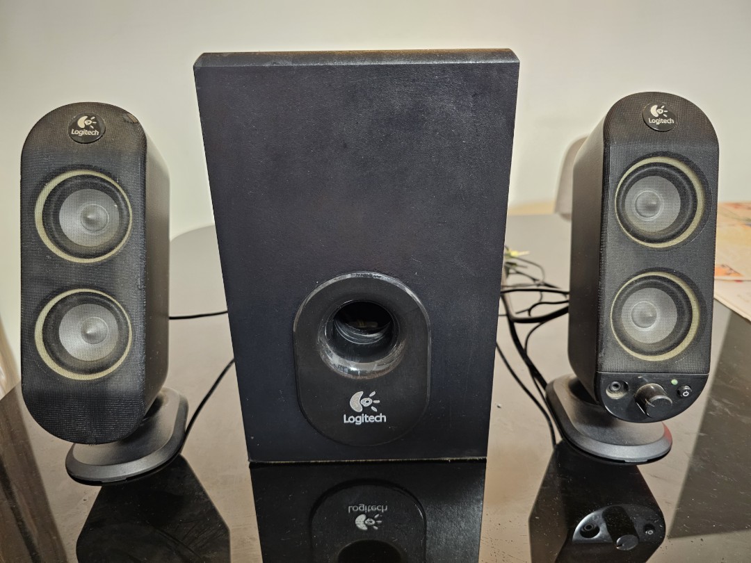 Logitech X-230 Speakers with Subwoofer., Audio, Soundbars, Speakers ...