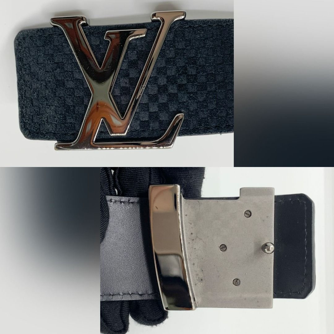 Louis Vuitton, Accessories, Rare Louis Vuittonbrown Ceinture Lv Initials  36mm Mocha M6876 Belt