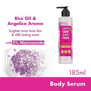 Love Beauty and Planet Brightening Body Serum Rise Oil & Angelica Aroma 185 ml