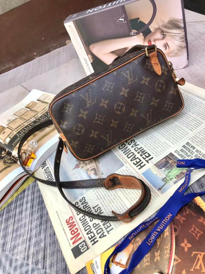 Lv Marly Bandouliere, Luxury, Bags & Wallets on Carousell