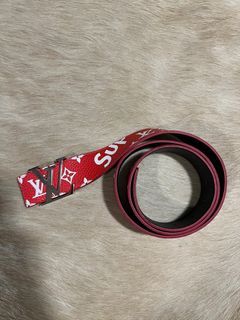 SUPREME X LOUIS VUITTON Red Bandana Monogram 1000% Authentic LV IN