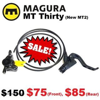 Magura MT Thirty (New MT2) Hydraulic Disc Brake ----MT2 MT4 MT5 MT5e MT7 Raceline MT8 MT Trail SPORT Thirty M9120 M8120 M8100 M8000 M7100 MT200 BikeMaster