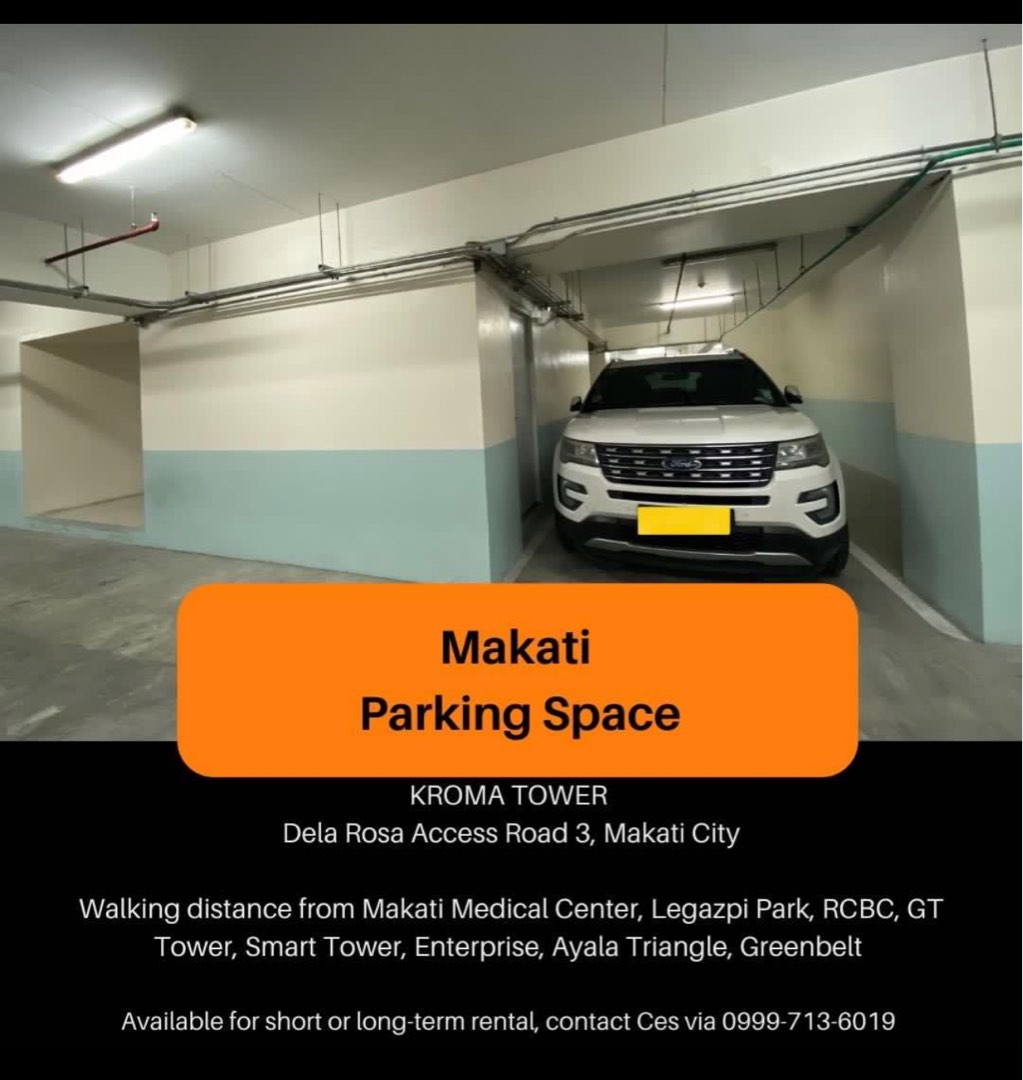 Makati Parking Space, Property, Rentals, Apartments & Condos on Carousell