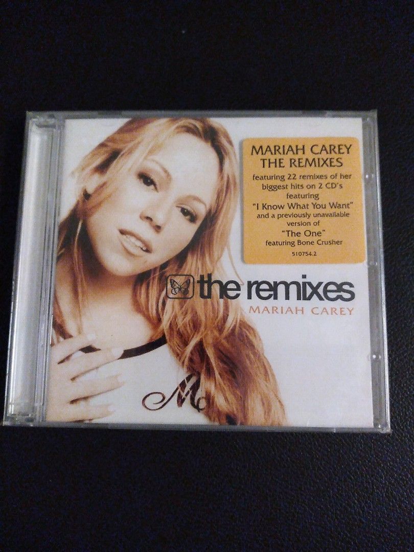 Mariah Carey The Remixes CD (Category: CDs & DVDs) located in Manila. Submitted by lylelake (Listing ID 1220305151, Image 1). Description: sealed.