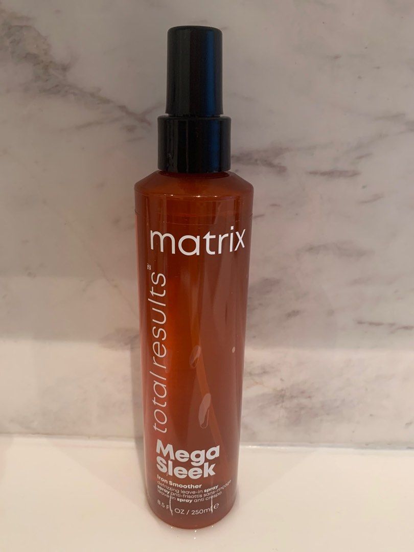 Matrix Mega Sleek Ironing Smoother Spray, Beauty & Personal Care, Hair ...