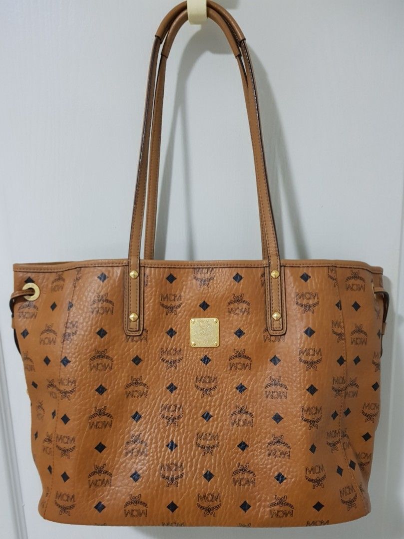 Authentic MCM Reversible Tote Bag, Women's Fashion, Bags & Wallets