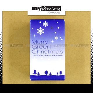 Medicom Bearbrick Be@rbrick 100% Merry Green Christmas Kiss the Earth Blue Isetan Exclusive 2009