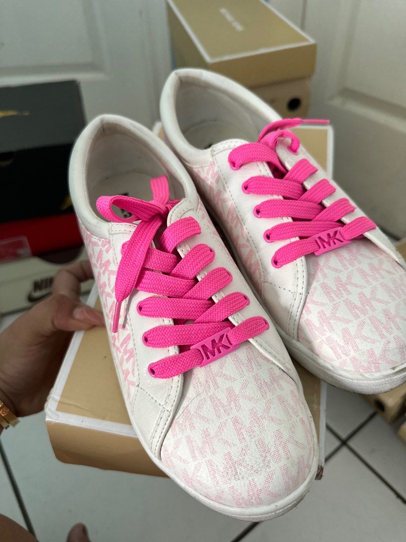 Mk sneakers pink on sale