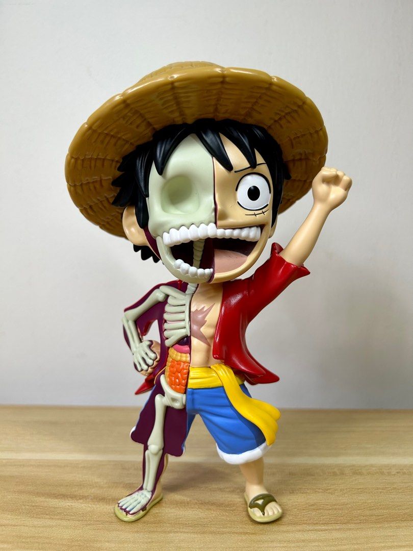 One Piece Mighty Jaxx Wanted Series Gold Luffy SDCC Exclusive. LE