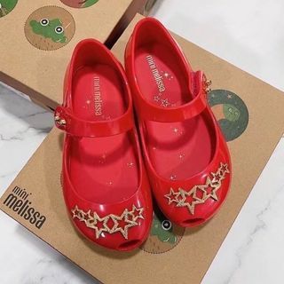Mini Melissa UG Stars Red (Bersih dikaki merahnya)