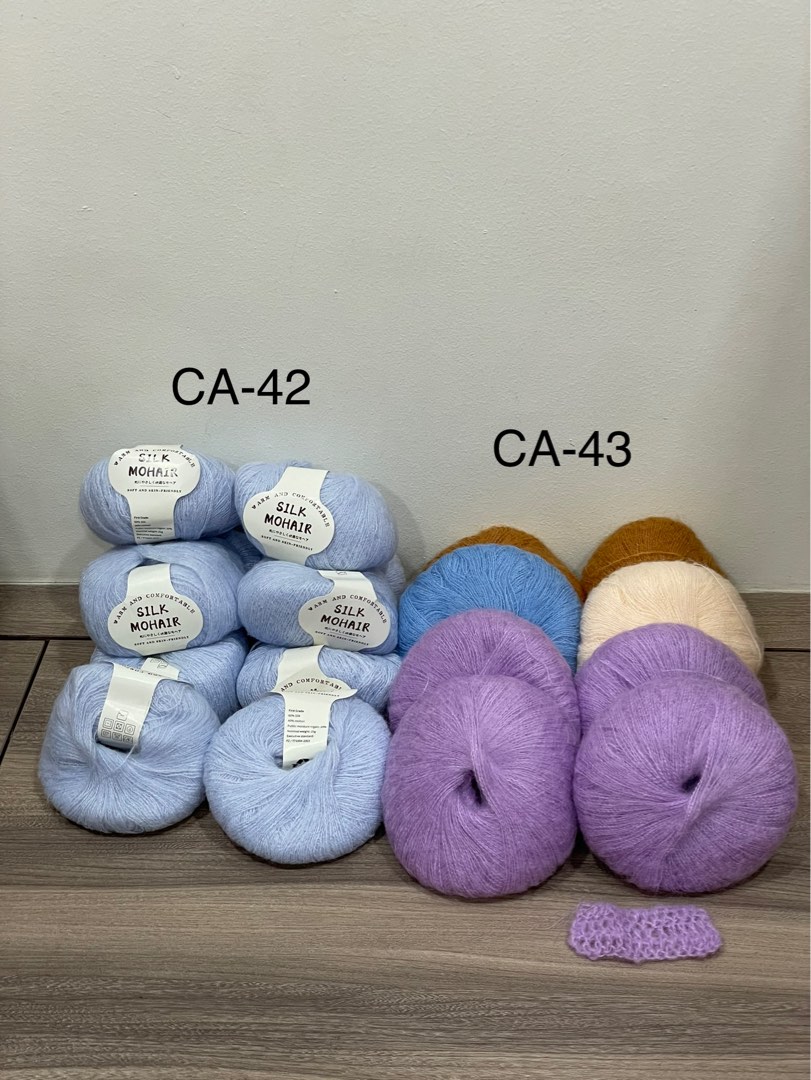 Mohair Yarn., Hobbies & Toys, Stationery & Craft, Craft Supplies