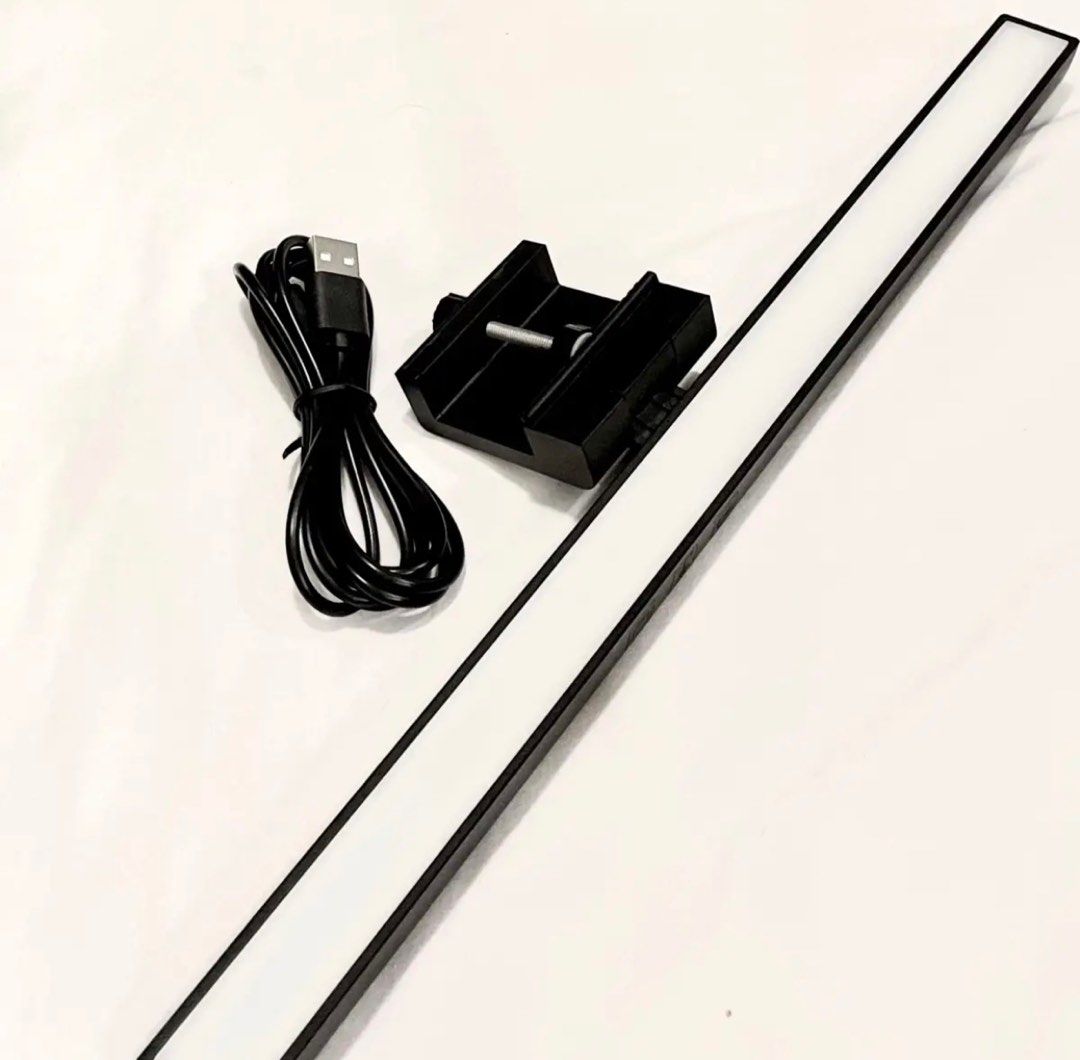 Monitor Lightbar (Category: Computer Parts) located in Pasig City. Submitted by plsbuymystuff101 (Listing ID 1220193797, Image 2). Description: 50cm monitor lightbar Rfs: Doesn’t fit my ultrawide monitor.
