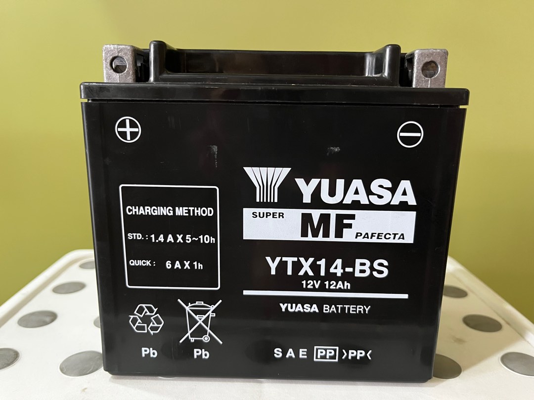 Motorcycle battery, Motorcycles, Motorcycle Accessories on Carousell