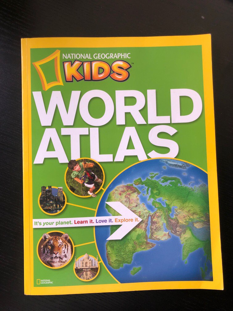 Natgeo Kids World Atlas 3rd Edition On Carousell