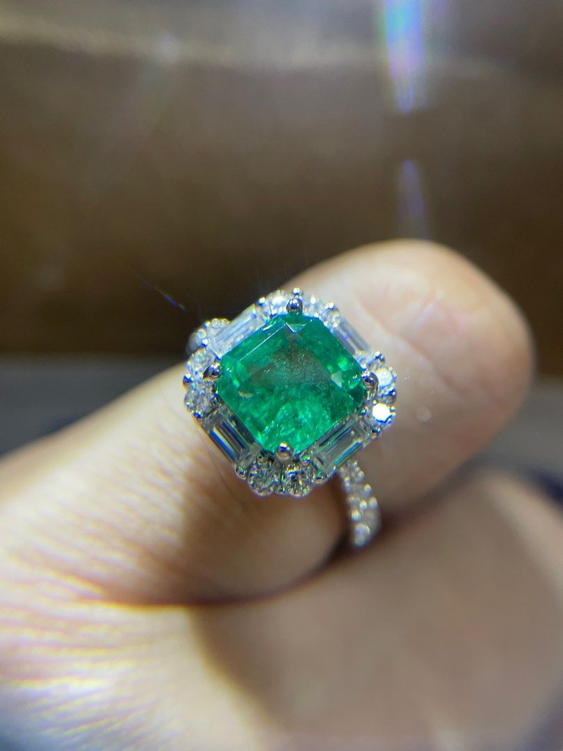 Real emerald hotsell ring price