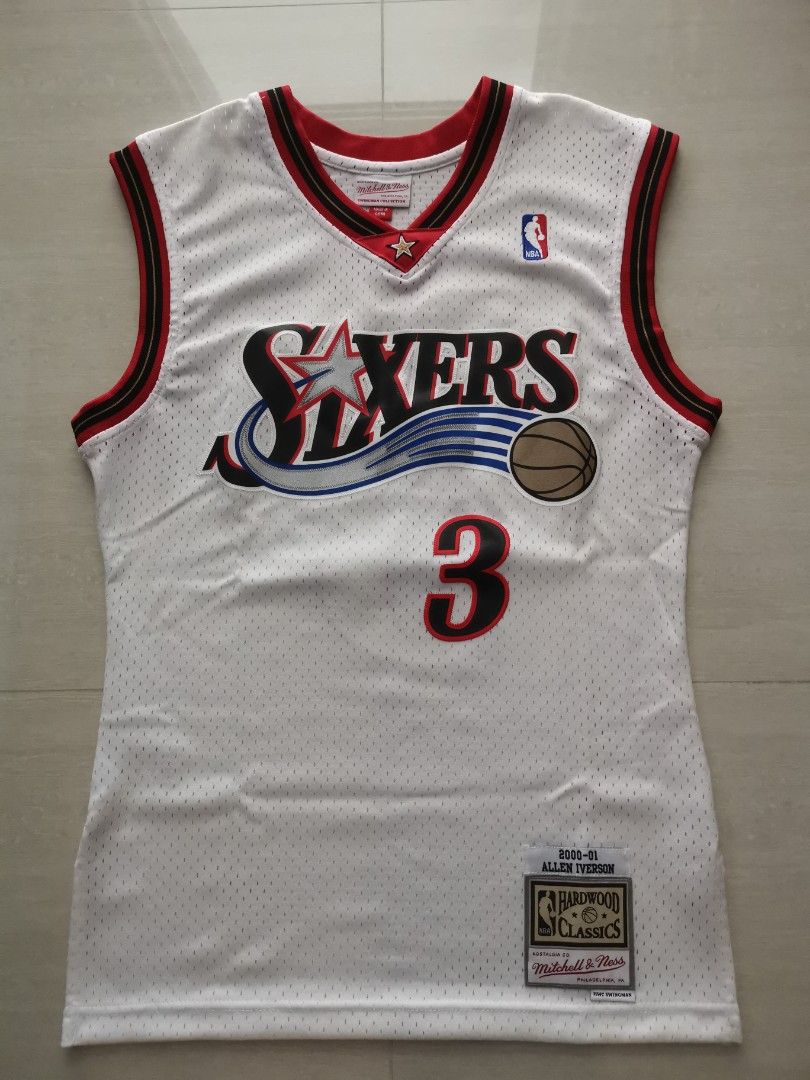 Nike Allen Iverson Philadelphia 76ers Throwback Jersey Red -  Hong Kong