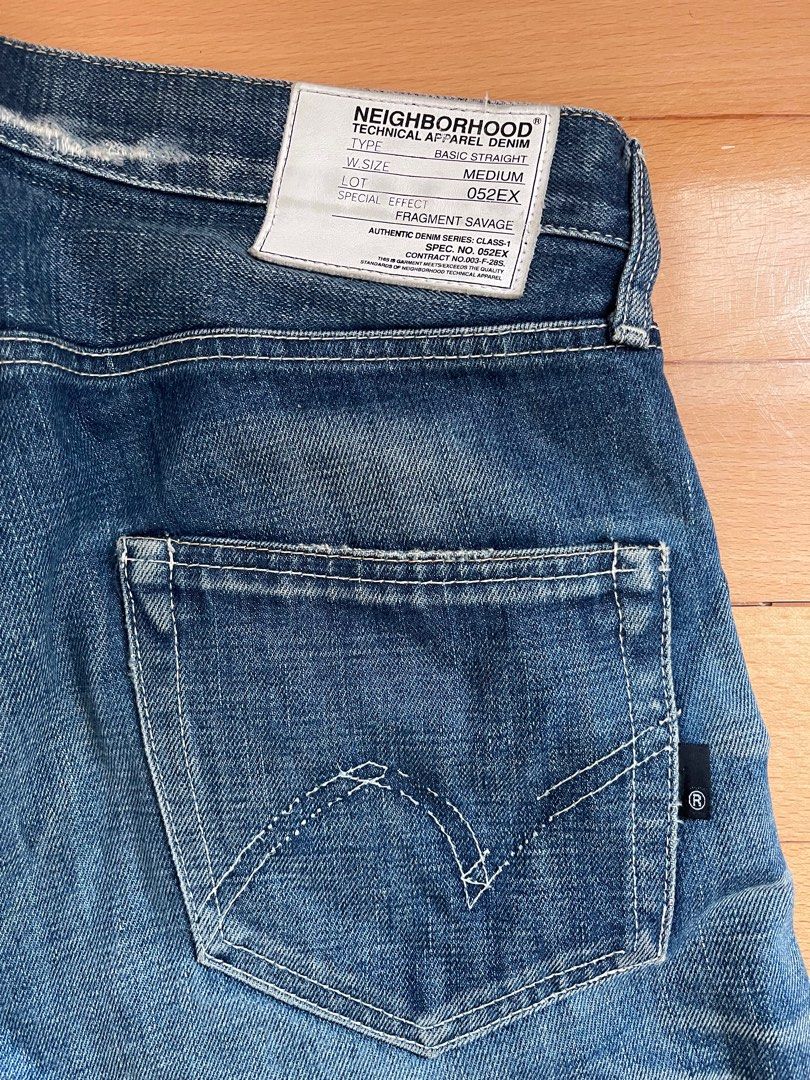 Neighborhood 052EX NARROW STRAIGHT SAVAGE Level 4 デニムパンツ M