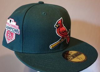 NEW ERA 59FIFTY ST LOUIS CARDINALS GREEN FITTED CAP