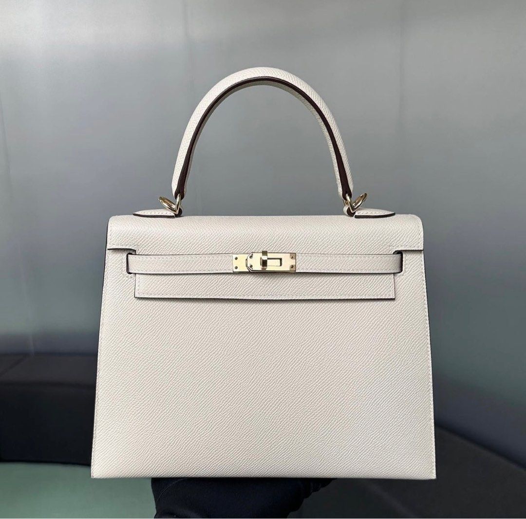 Brand New HERMES New Craie and Etoupe Epsom HSS Special Order