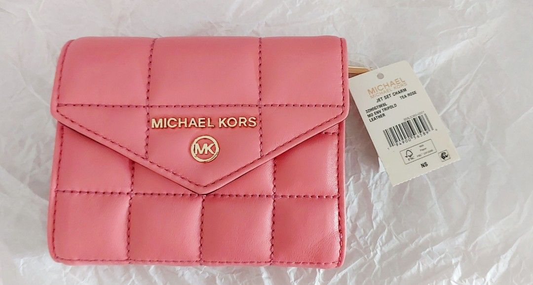 Trifold Wallets Michael Kors Small Quilted Leather Envelope Wallet