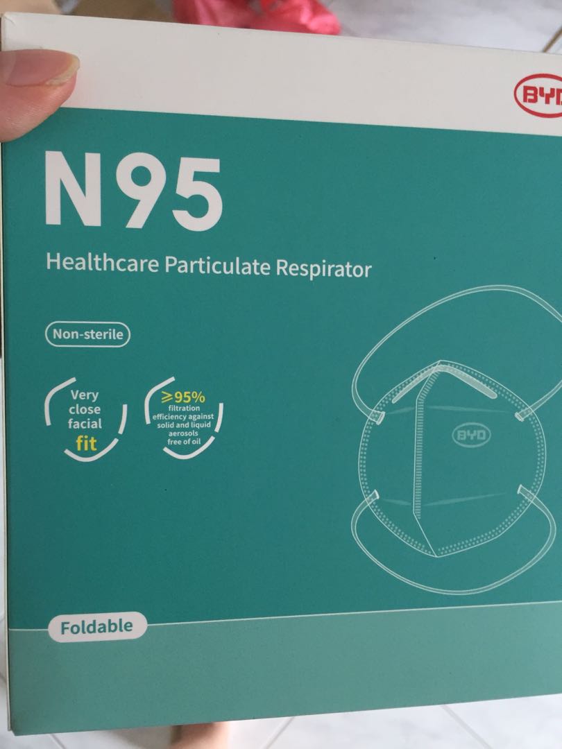 New N95 masks free, Health & Nutrition, Face Masks & Face Shields on