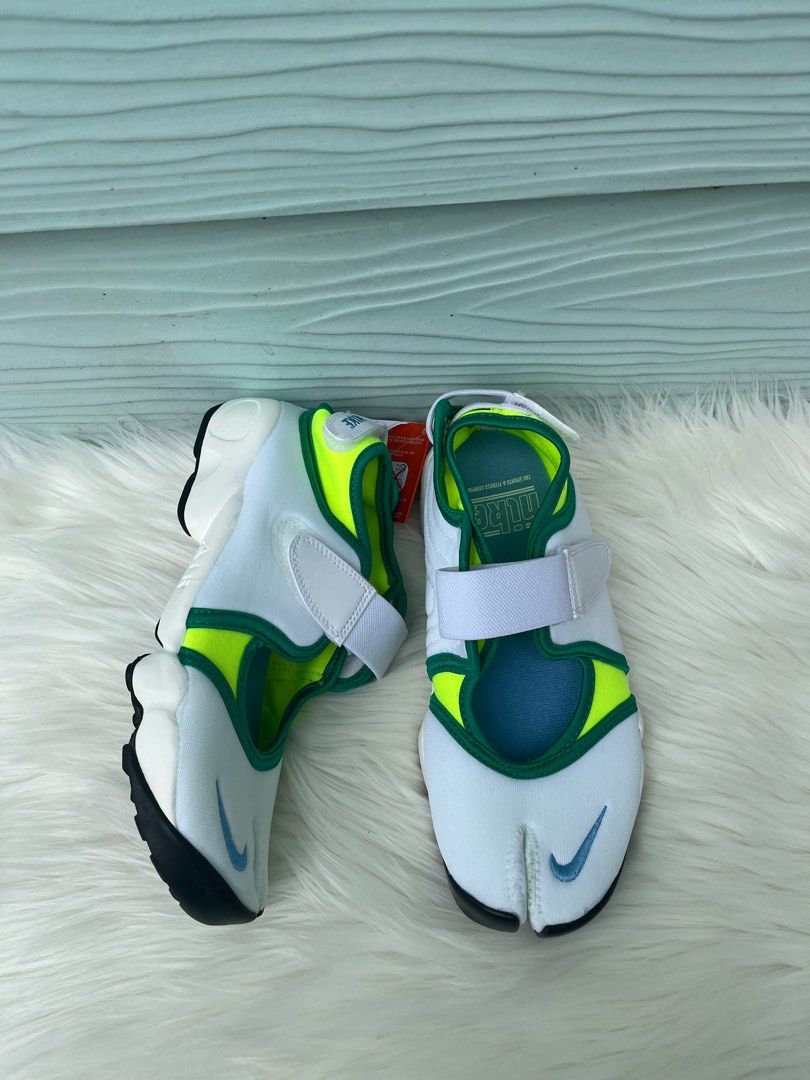 Nike air sales rift white green