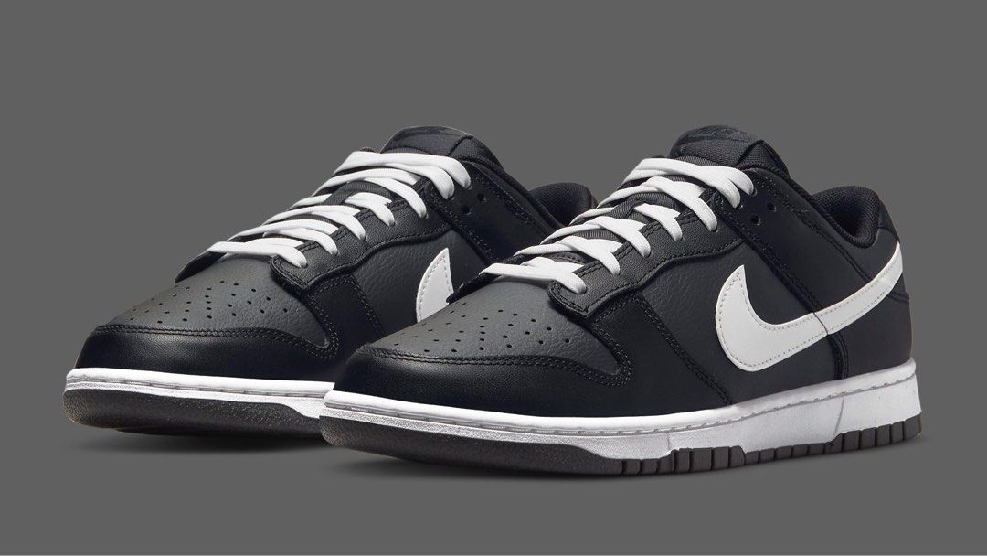 Nike Dunk Low Retro Black White 黑白熊貓SB NSW ACG AJ Air Jordan 1