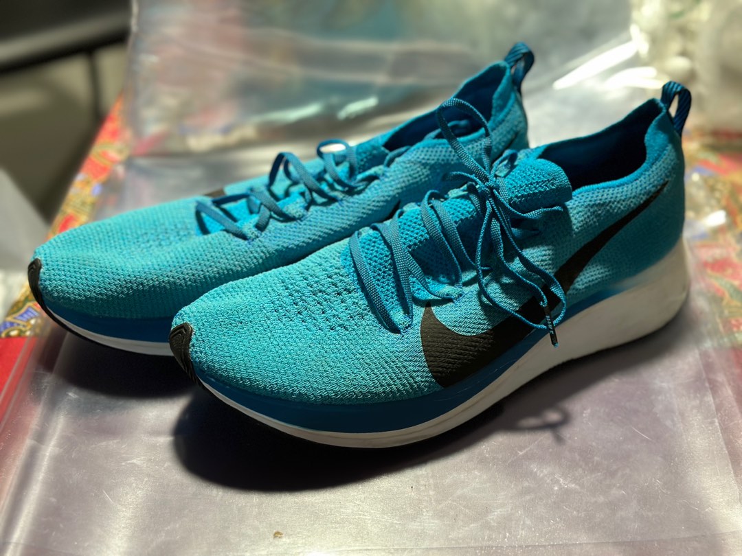 Nike zoom fly flyknit blue hotsell