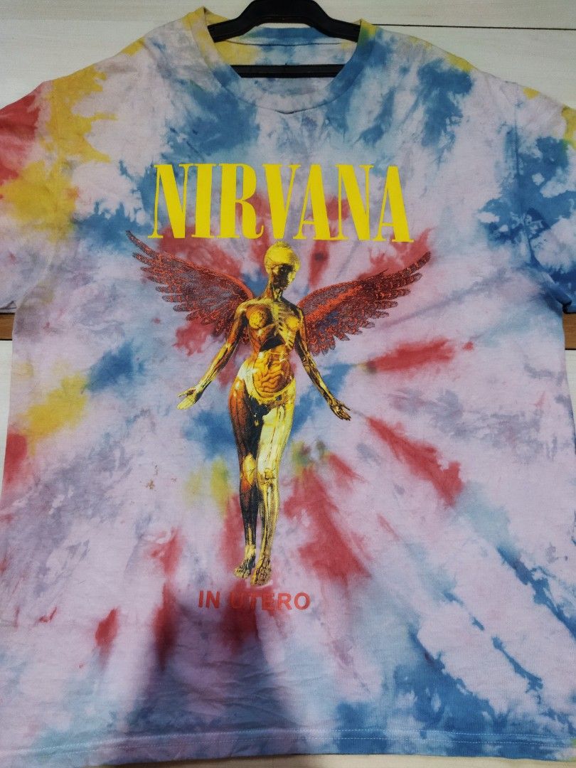 nirvana shirt tie dye